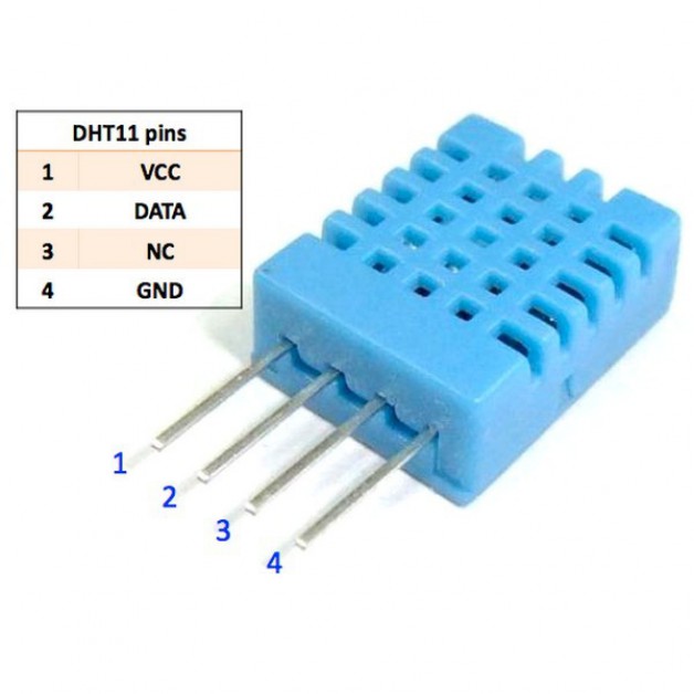 DHT-11 Air Humidity and Temperature Sensor