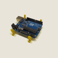 Dinrail houder / beugel voor Arduino UNO (R3)