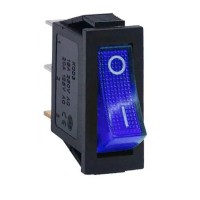 On-off switch Blue (with LED illumination)