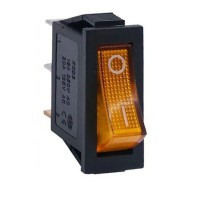On-off switch Orange (with LED illumination)