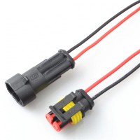 Waterdichte Connector (2 pins)