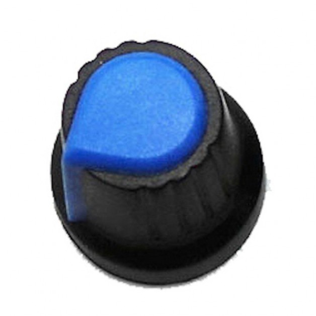 Knob for single turn Potentiometer (Blue)