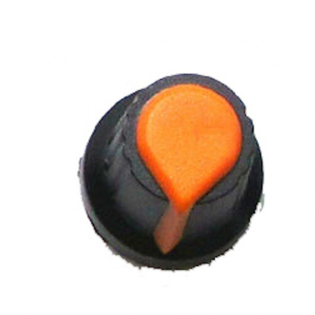 Knob for single turn Potentiometer (Orange)