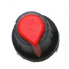 Knob for single turn Potentiometer (Red)