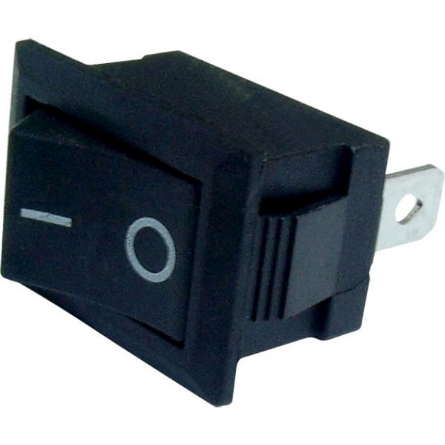 Switch on-off (black) solder connection