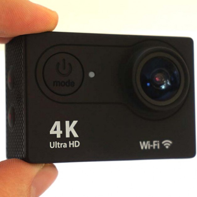 Action Camera Waterproof 4K + WiFi