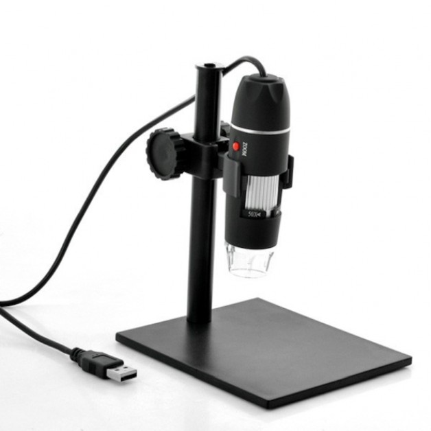 50-500x USB Microscope + LED lightning