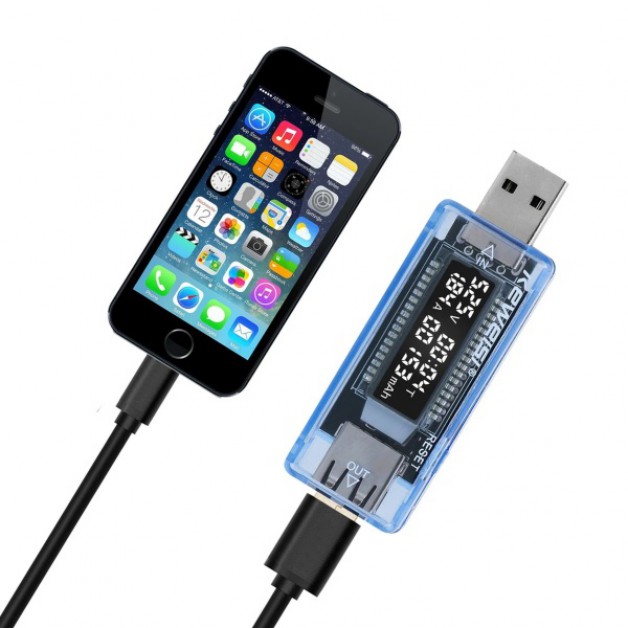 USB Volt & Ampmeter Meter (OLED)