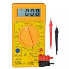 Simple Cheap Mulitimeter (DMM) Yellow