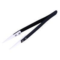 Tweezers with Ceramic point / tip (black)