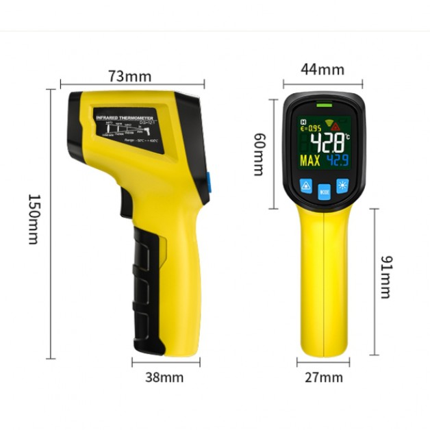 12 point Infrared Laser Thermometer