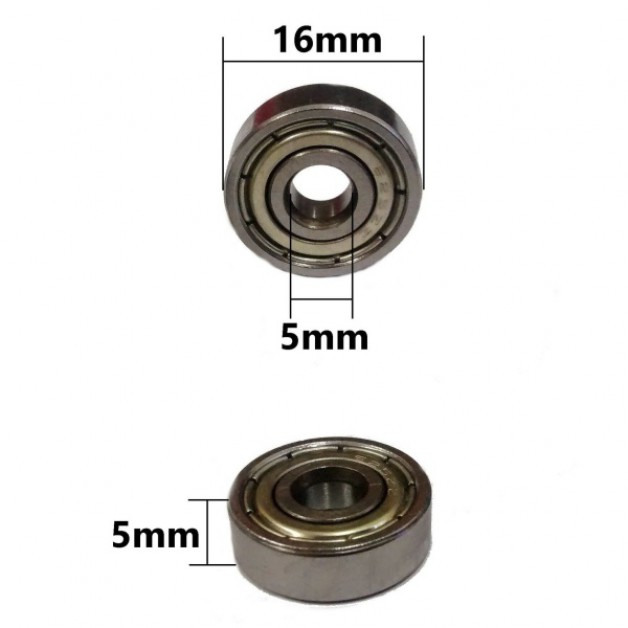 Подшипник 625zz 5х16х5 Подшипник 625zz 5х16х5