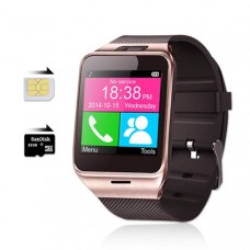 Smart Watch (smartwatch) - Coffee Brown