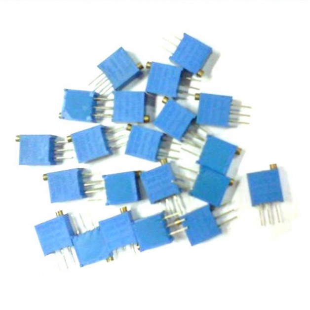 25 turn precision potentiometer package